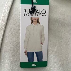 Buffalo David Bitton Off-White Hoodie